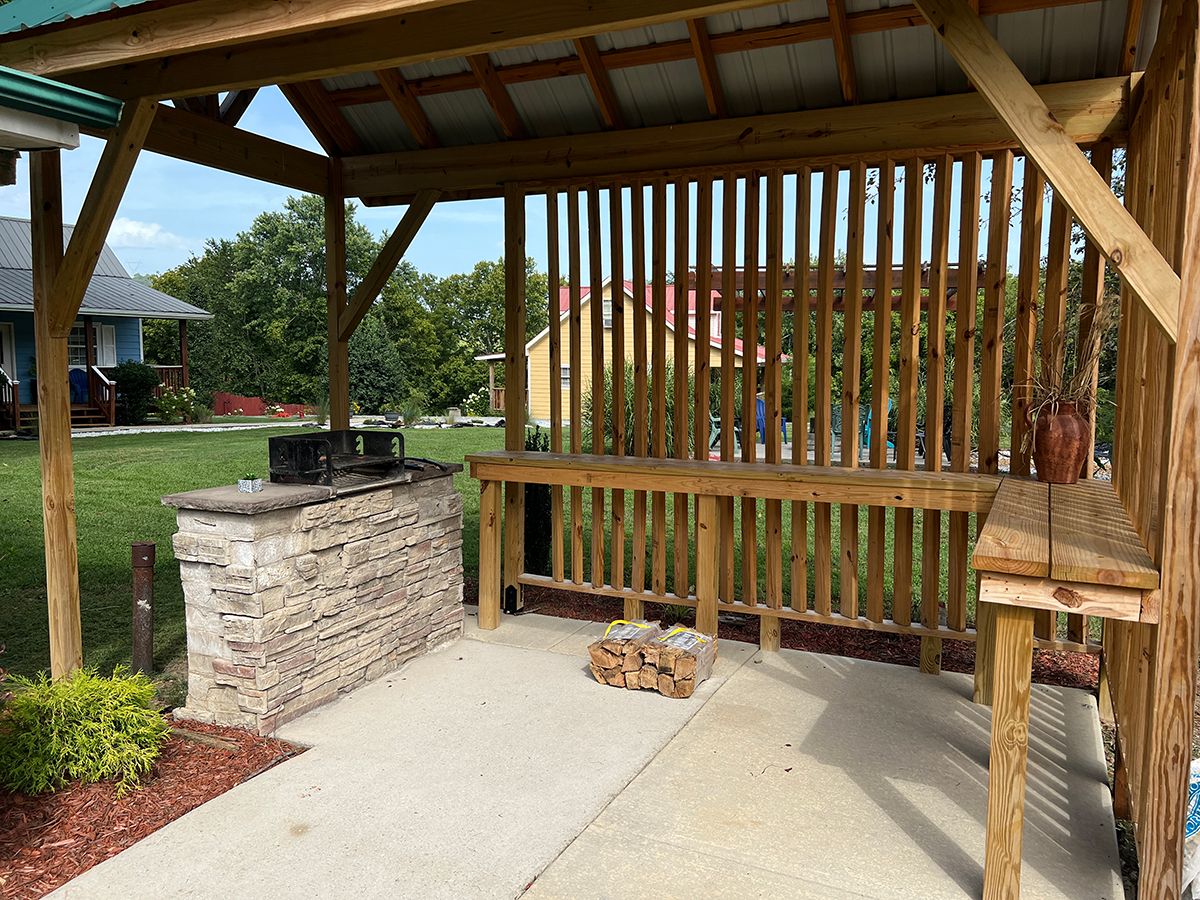 Green Drake Cabin - Grill Area